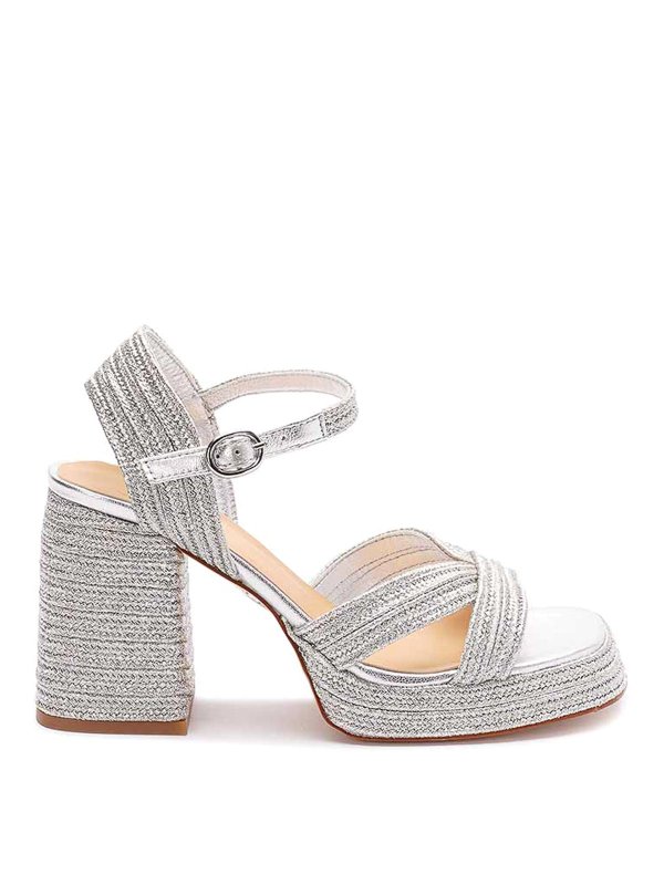 CASTANER: Sandales - Sandales - Or Blanc