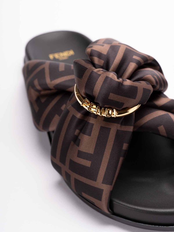 FENDI buy online `Ff` Slides