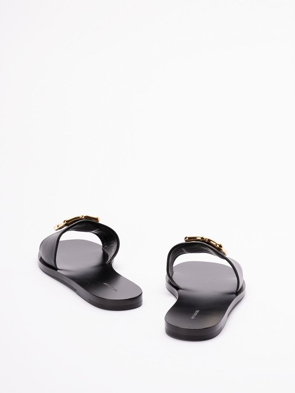 The Best Shops GIVENCHY: flat shoes - `4G Liquid` Flat Sandals