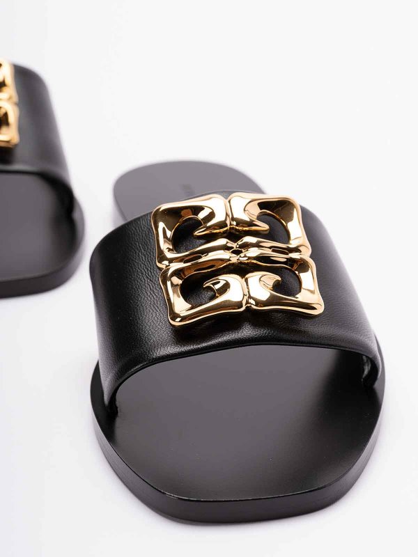 GIVENCHY buy online `4G Liquid` Flat Sandals