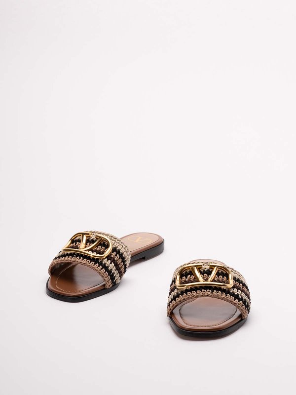 VALENTINO GARAVANI: ビーチサンダル online - ビーチサンダル - 白