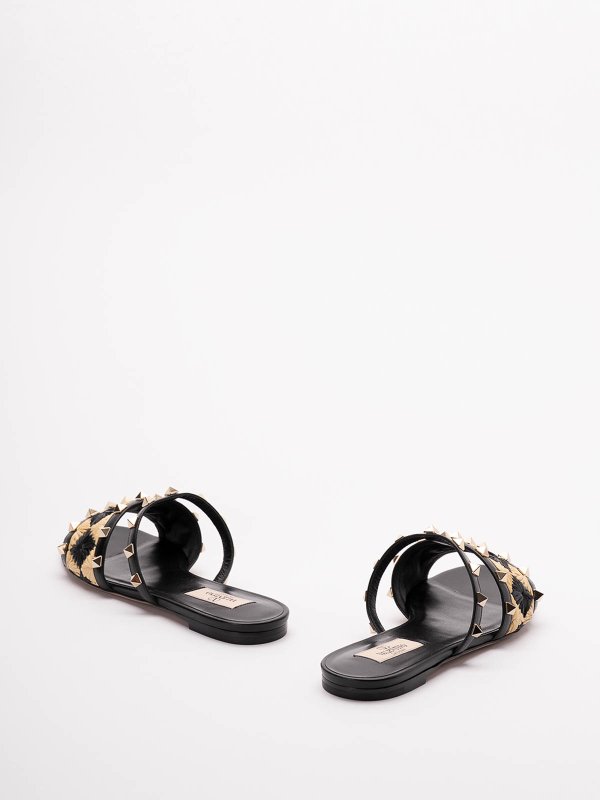 The Best Shops VALENTINO GARAVANI: flip flops - `Rockstud` Slides