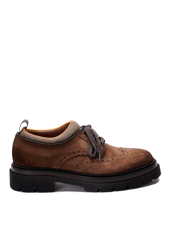 SANTONI: lace-ups shoes - `Rhea` Lace-Ups