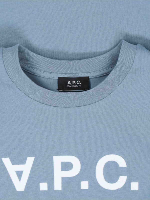The Best Shops A.P.C.: T-shirts - T-Shirt - Blau