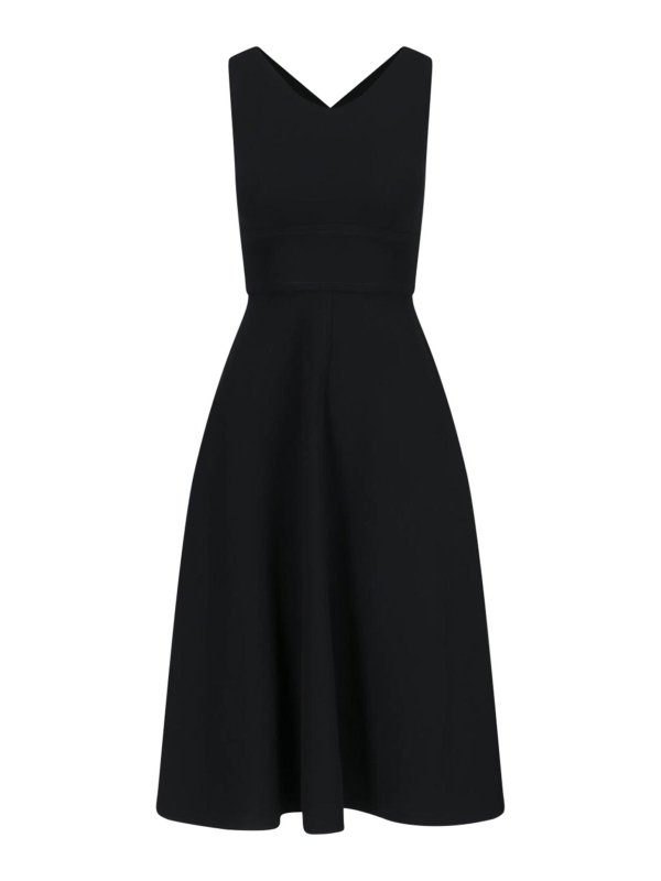 ASPESI: knee length dresses - Flared midi dress