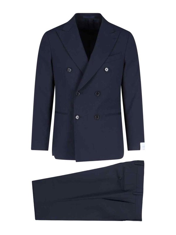 CARUSO: Vestidos de gala - Traje - Azul