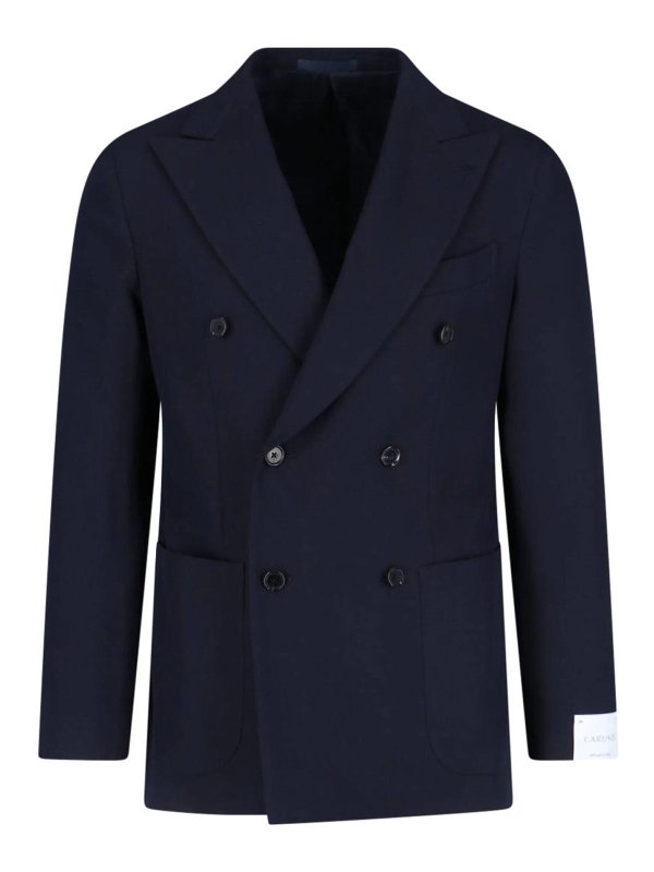 CARUSO: blazers - Double -breasted jacket