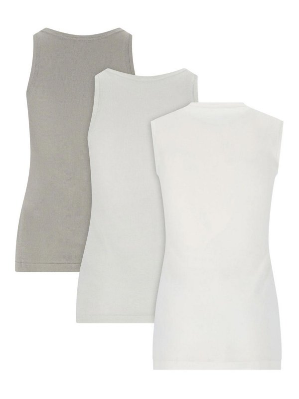 JIL SANDER: Tops y camisetas sin mangas online - Top - Multicolor