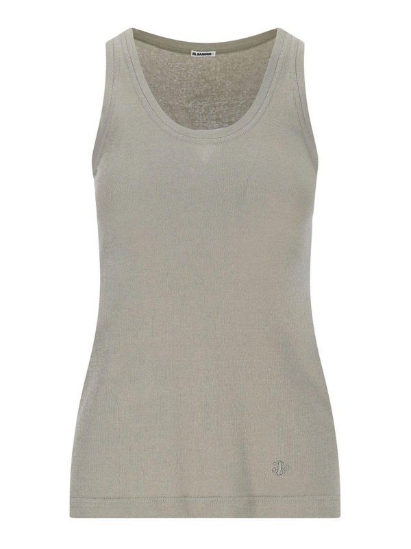 The Best Shops JIL SANDER: Tops y camisetas sin mangas - Top - Multicolor