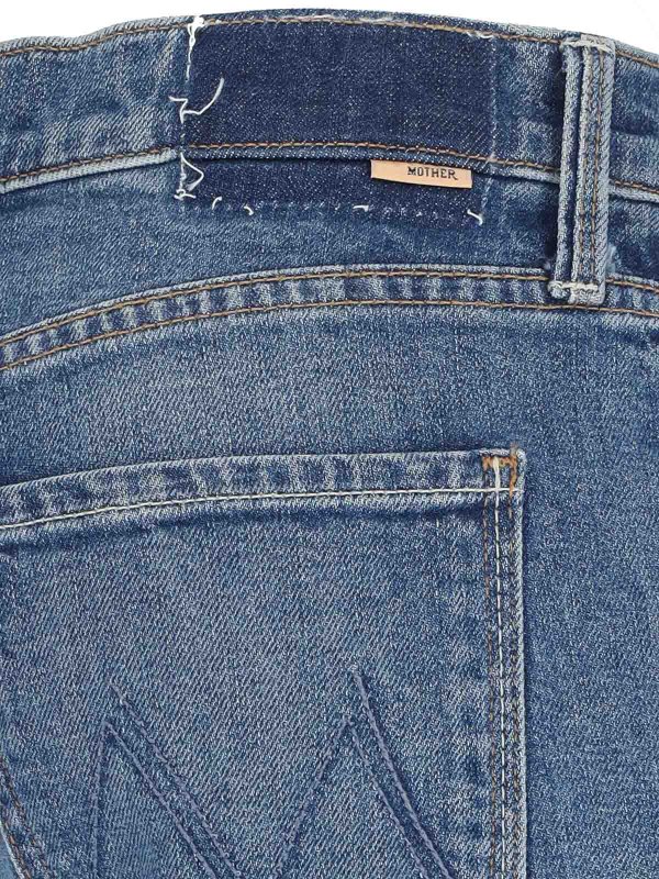 ブーツカットジーンズ - ブルー shop online: MOTHER