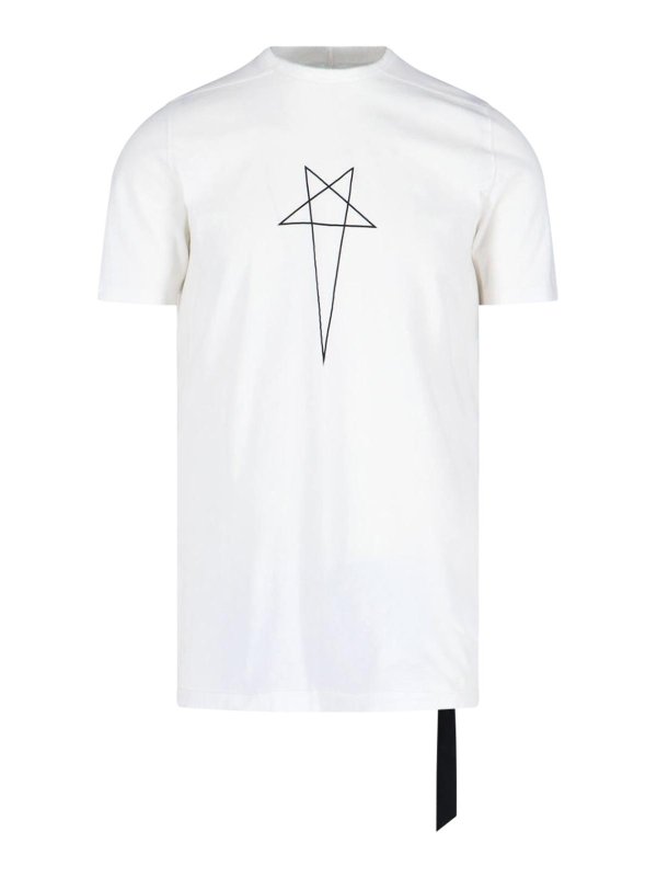 RICK OWENS: Tシャツ - Tシャツ - 白