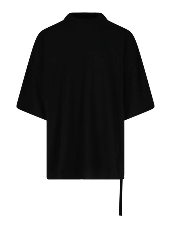 RICK OWENS: t-shirts - T-shirt with lace
