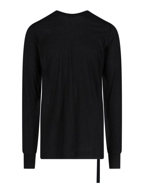 RICK OWENS: Sweatshirts und Pullover - Kurzes Kleid - Schwarz
