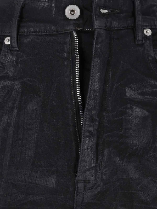 ブーツカットジーンズ - 黒 shop online: RICK OWENS