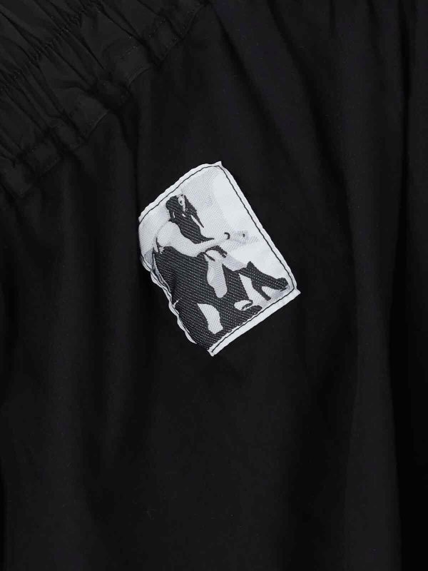 RICK OWENS buy online Langer Rock - Schwarz