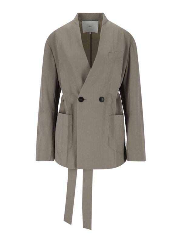 SETCHU: ブレザー - ブレザー - ベージュ