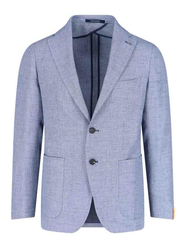 TAGLIATORE: Blazer - Blazer - Azul