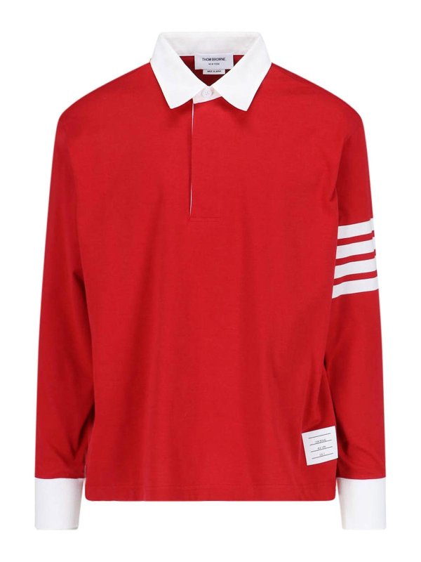 THOM BROWNE: polo shirts - Polo Rugby
