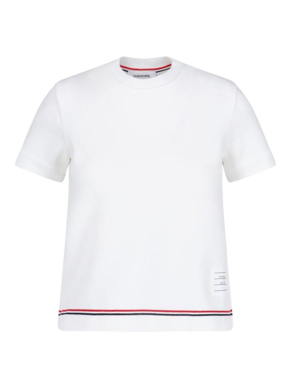 THOM BROWNE: t-shirts - T-Shirt Logo