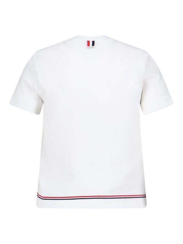 THOM BROWNE: t-shirts online - T-Shirt Logo