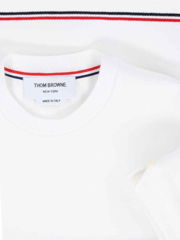 The Best Shops THOM BROWNE: t-shirts - T-Shirt Logo