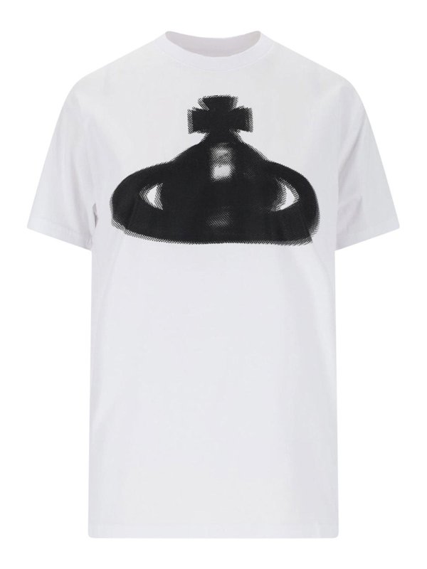 VIVIENNE WESTWOOD: Tシャツ - Tシャツ - 白