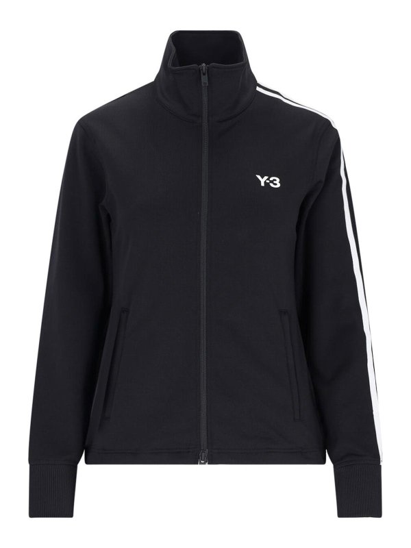 Y-3: casual jackets - Giacca Zip