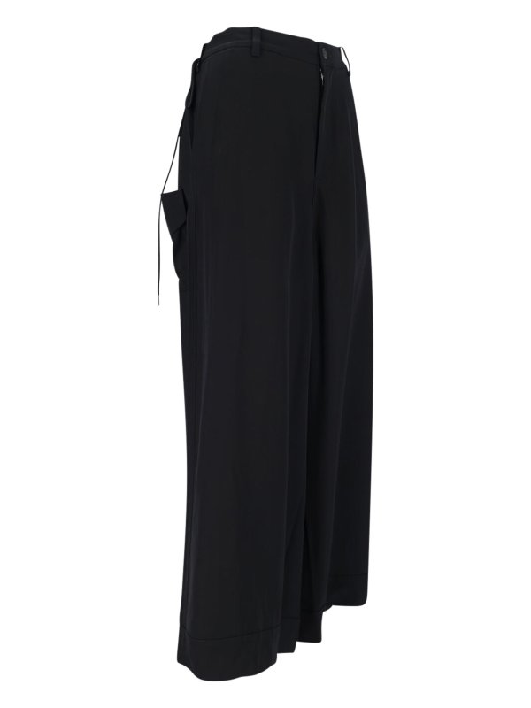 The Best Shops Y-3: casual trousers - Large logo trousers