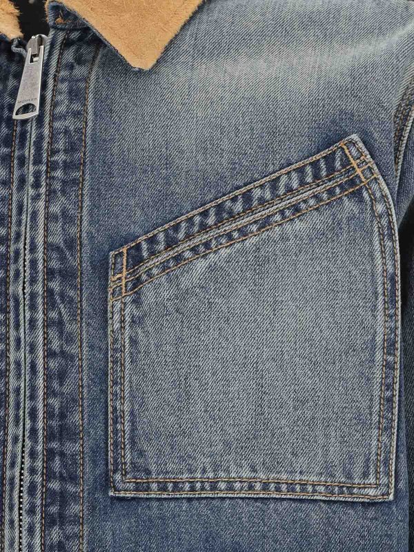 Chaqueta Vaquera - Azul shop online: ALEXANDER MCQUEEN