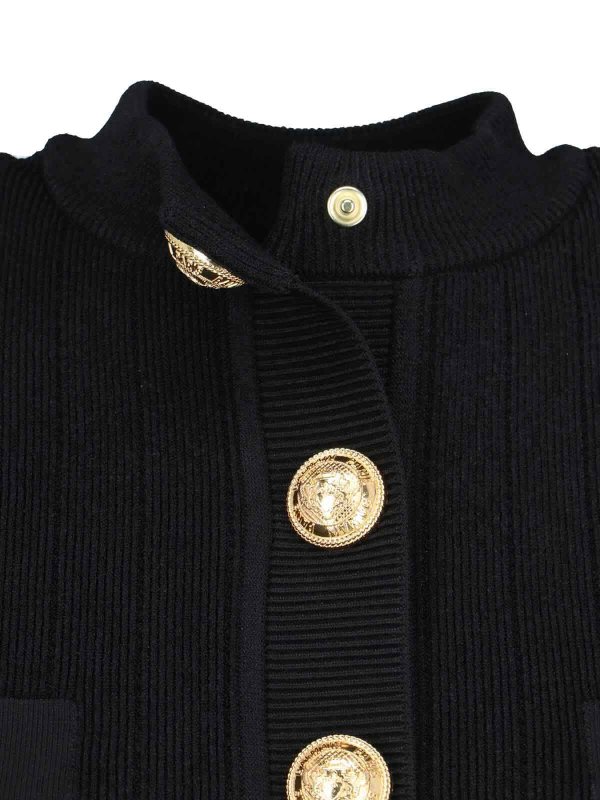 Cardigan - Schwarz shop online: Balmain
