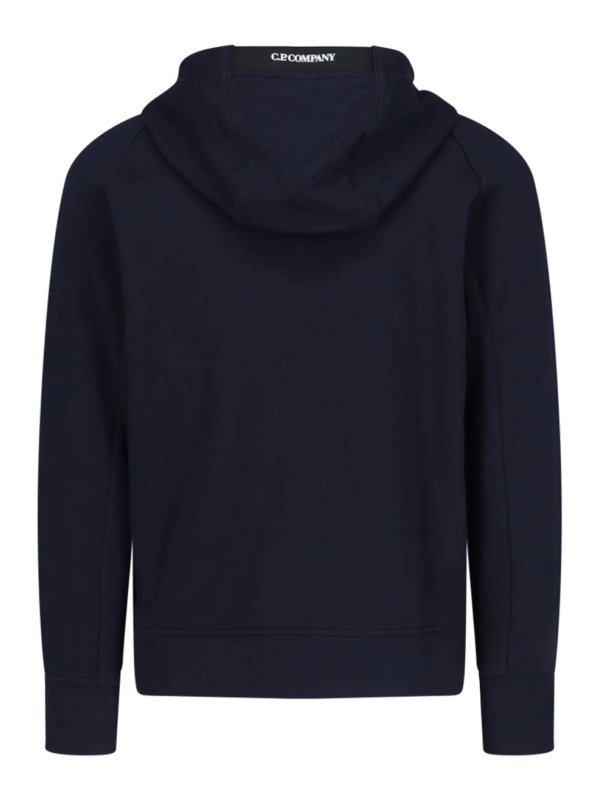C.P. COMPANY: Sweatshirts & Sweaters online - Logo zip sweatshirt