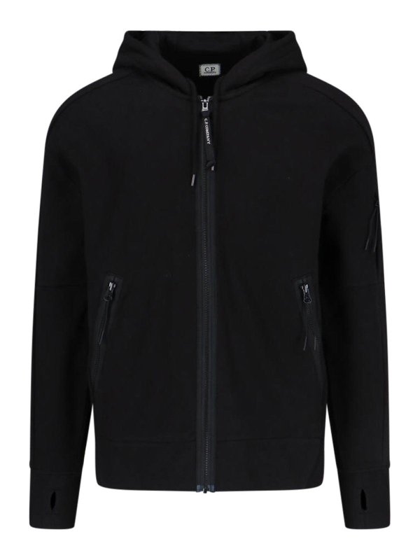 C.P. COMPANY: Sudaderas y suéteres - Sudadera - Negro