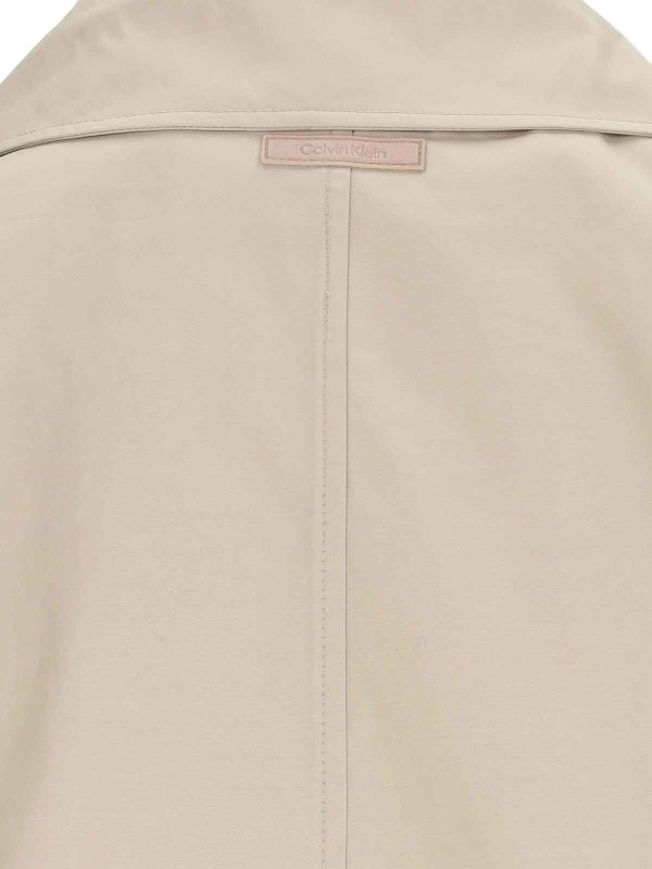 The Best Shops CALVIN KLEIN: trench coats - Trench Lungo
