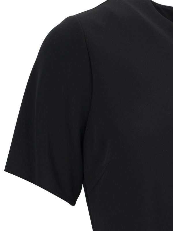 CALVIN KLEIN buy online 膝丈ドレス - 黒