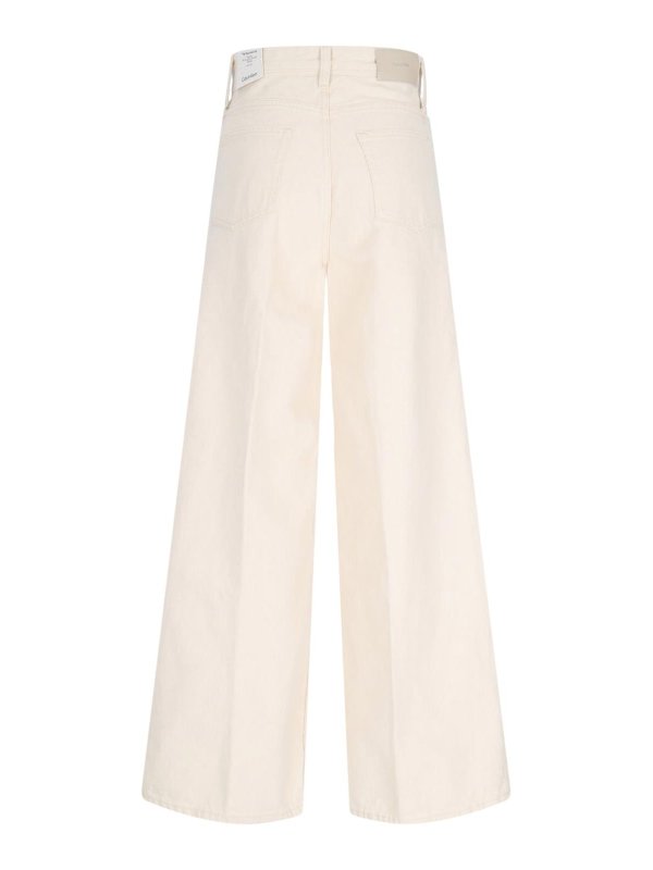 CALVIN KLEIN: Jeans évasés online - Jean Bootcut - Blanc