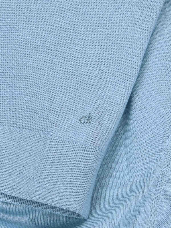 The Best Shops CALVIN KLEIN: ボートネック - ボートネック - ブルー