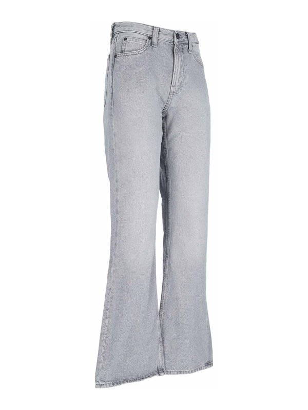 The Best Shops CALVIN KLEIN: Jeans évasés - Jean Bootcut - Gris