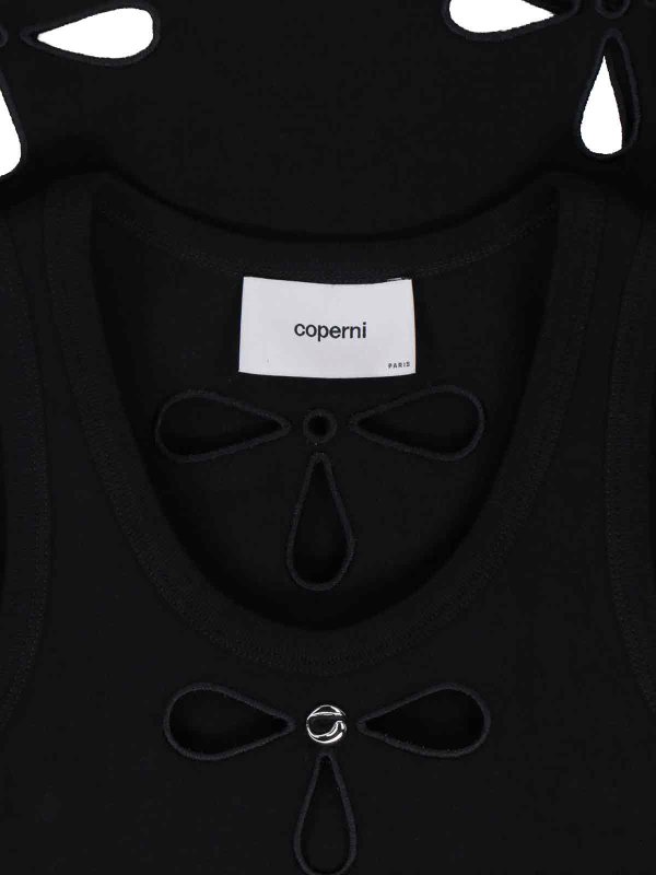The Best Shops COPERNI: Tops y camisetas sin mangas - Top - Negro