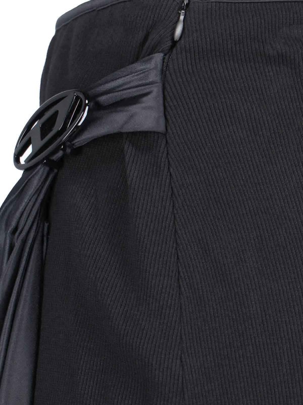DIESEL buy online Jupe Midi - Noir