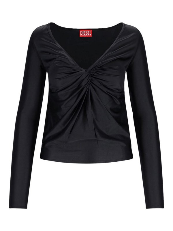 DIESEL: Tops und Tank Tops - Top - Schwarz