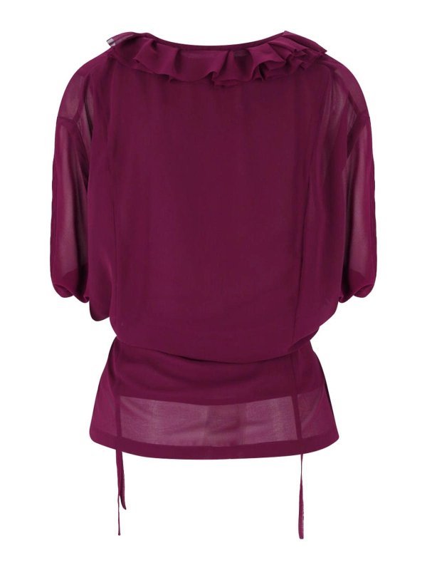 DRIES VAN NOTEN: ブラウス online - ブラウス - 赤