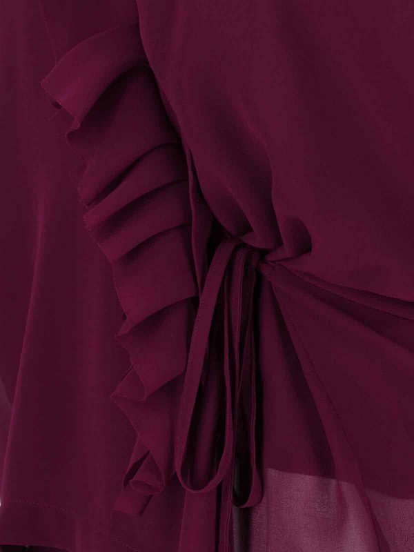 The Best Shops DRIES VAN NOTEN: ブラウス - ブラウス - 赤