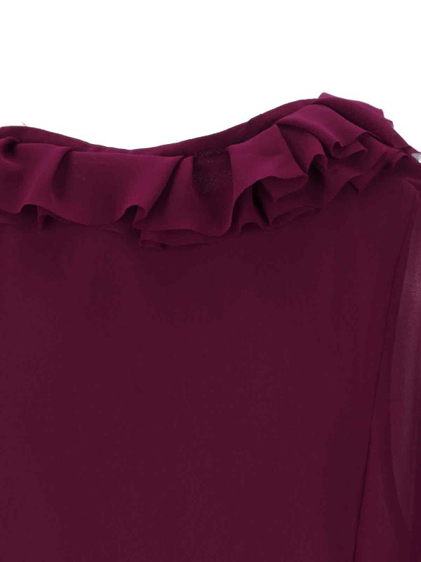 ブラウス - 赤 shop online: DRIES VAN NOTEN