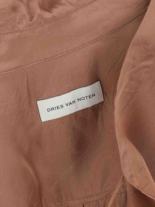 DRIES VAN NOTEN buy online シャツ - ブラウン