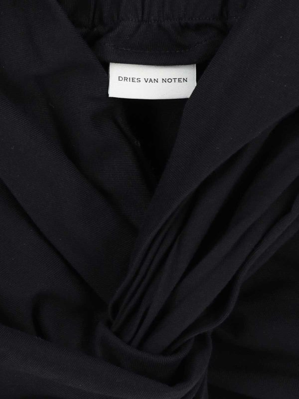 DRIES VAN NOTEN buy online 膝丈/ミディスカート - 黒