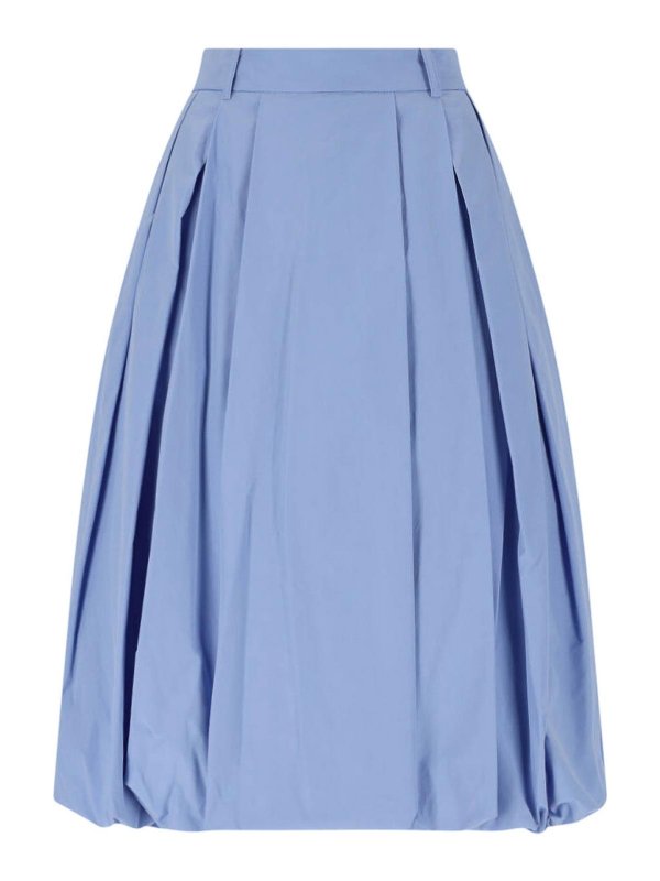 DUNST: ニーレングススカート＆ミディ丈 - 膝丈/ミディスカート - ブルー