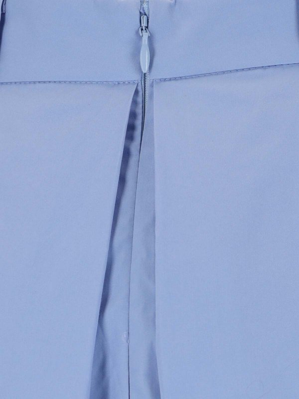 膝丈/ミディスカート - ブルー shop online: DUNST