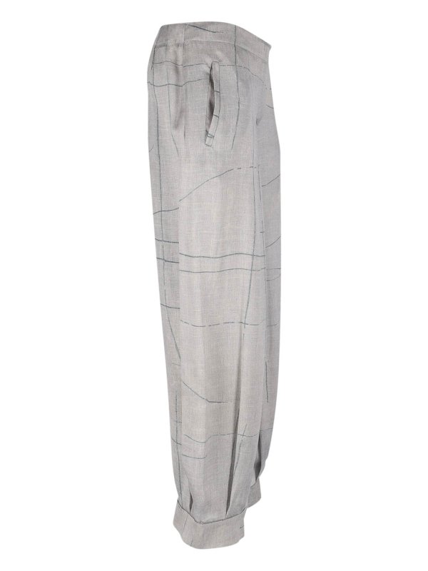 The Best Shops GIORGIO ARMANI: casual trousers - Large trousers