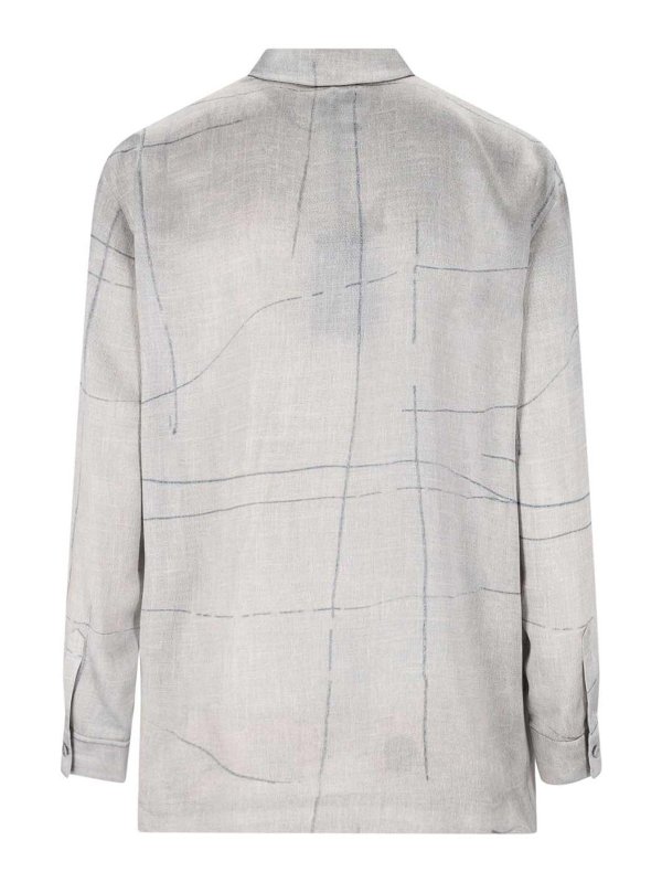 GIORGIO ARMANI: シャツ online - シャツ - グレー