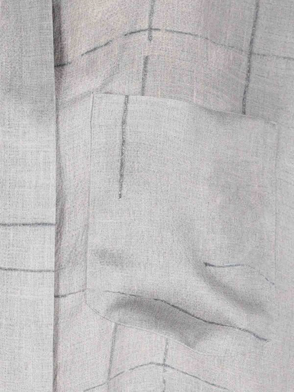 シャツ - グレー shop online: GIORGIO ARMANI